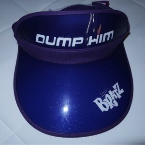Y2K Bratz x Cakeworthy Purple 'Dump Him' Visor